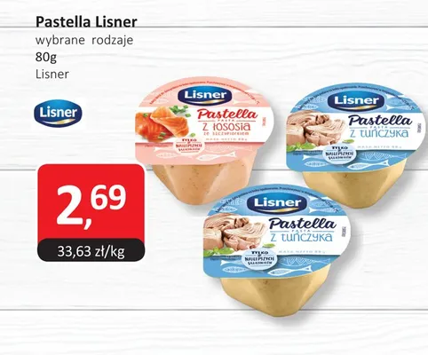 Pastella Lisner promocja w Market Point