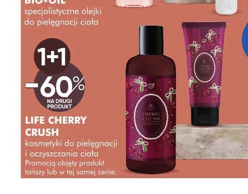 Kosmetyki do pielęgnacji i oczyszczania ciała Life Cherry Crush promocja w Super-Pharm