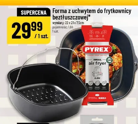 Forma z uchwytem do frytkownicy beztłuszczowej Pyrex 1,9 l promocja w POLOmarket