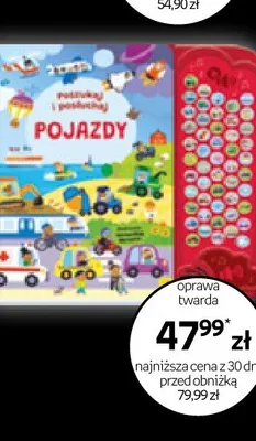 Książka Pojazdy oprawa twarda promocja w Empik