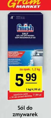 Sól do zmywarek Finish promocja w Gram Market