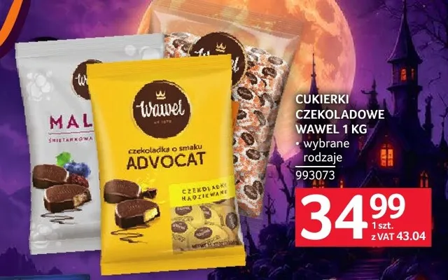 Cukierki czekoladowe Wawel promocja w Selgros