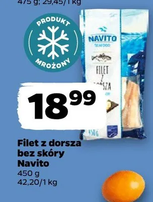 Filet z morszczuka Navito promocja w Netto
