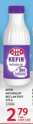 Kefir naturalny bez laktozy Mlekovita promocja w Selgros