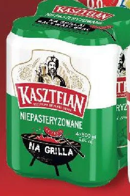 Piwo Kasztelan niepasteryzowane promocja w Kaufland
