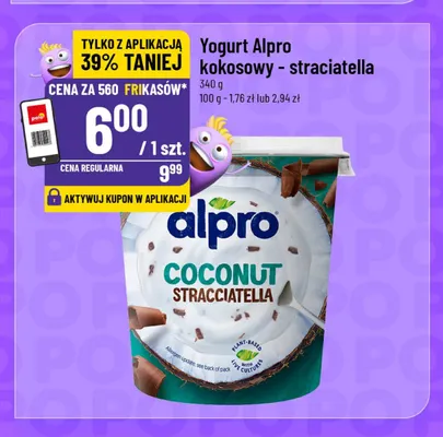 Yogurt Alpro kokosowy - straciatella promocja w POLOmarket