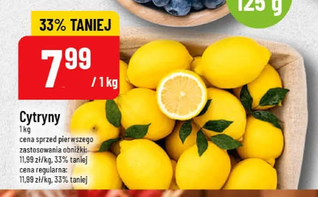 Cytryny promocja w POLOmarket