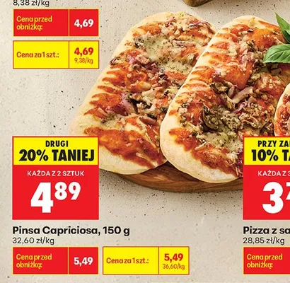 Pinsa Capriciosa promocja w Biedronka