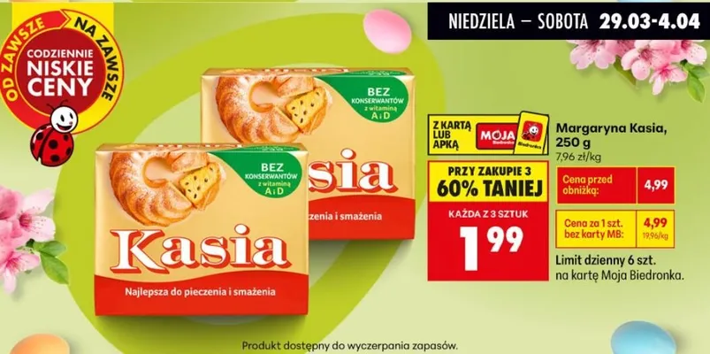 Margaryna promocja w Biedronka