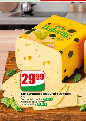 Ser Serenada Babumi Spomlek promocja w Dino