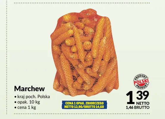 Marchew promocja w Makro