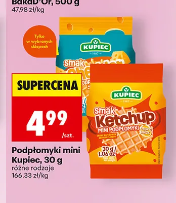 Podpłomyki mini Kupiec promocja w Biedronka