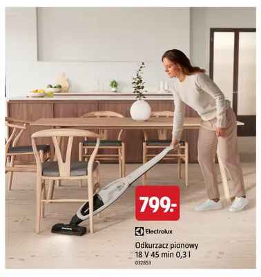 Odkurzacz pionowy Electrolux promocja w Jula