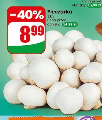 Pieczarka promocja w Dino