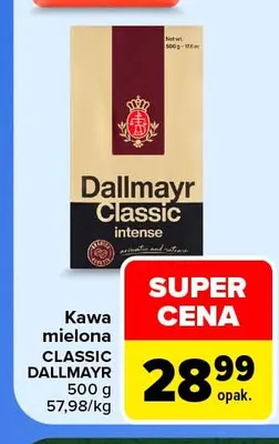 Kawa mielona Classic Dallmayr promocja w Carrefour