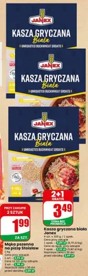 Kasza gryczana biała Janex 4-pak 100 g promocja w Dino