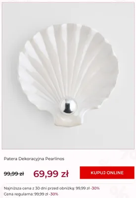 Patera dekoracyjna home&you Pearlinos promocja w home&you