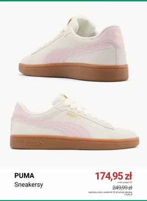 Sneakersy Puma promocja w Deichmann