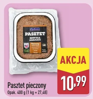 Pasztet pieczony promocja w Aldi