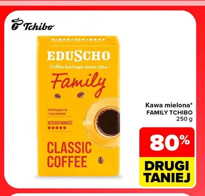 Kawa mielona Tchibo Family promocja w Carrefour Market