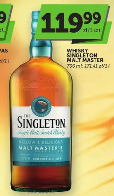 Whisky The Singleton Malt Master promocja w Euro Sklep