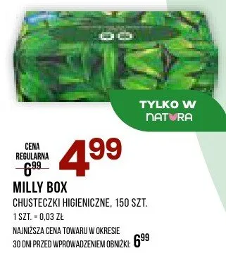 Chusteczki higieniczne Box, 150 szt. promocja w Drogerie Natura