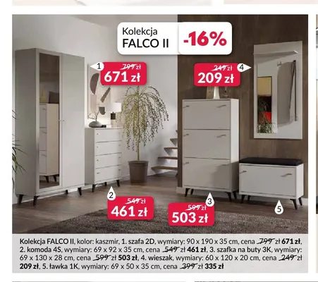 Komoda 4S Falco Ii promocja w Salony Agata