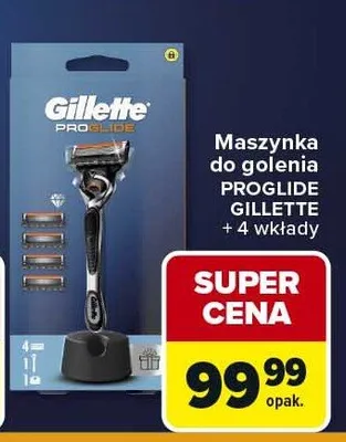 Maszynka do golenia ProGlide + 4 wkłady promocja w Carrefour