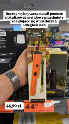 Ręczny wykrywacz metali promocja w Biedronka