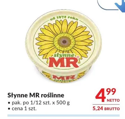 Słynne MR roślinne promocja w Makro