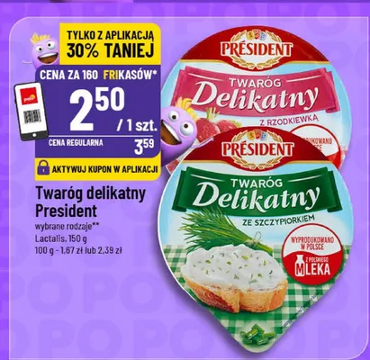 Twaróg delikatny  promocja w POLOmarket