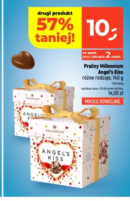 Praliny Millennium Angel's Kiss promocja w Dealz
