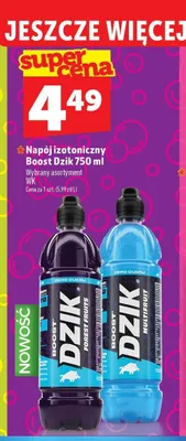 Napój izotoniczny Boost Dzik Multifruit promocja w TOPAZ