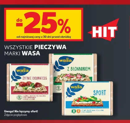 Pieczywa marki Wasa promocja w Kaufland
