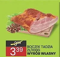 Boczek Tadzia Wyrób Własny promocja w Wafelek