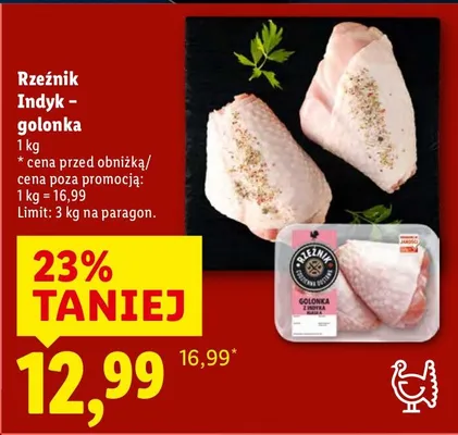 Indyk - golonka promocja w Lidl