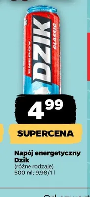 Napój energetyczny pink Black energy promocja w Netto