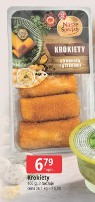 Krokiety promocja w Leclerc