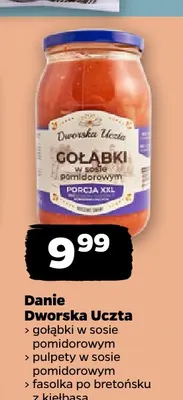 Danie pulpety w sosie pomidorowym Dworska Uczta promocja w Netto
