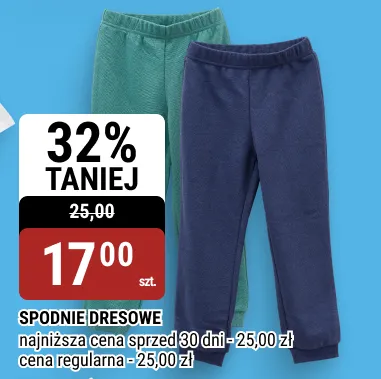 Spodnie dresowe promocja w bi1