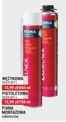 Piana montażowa całoroczna wężykowa promocja w Merkury Market