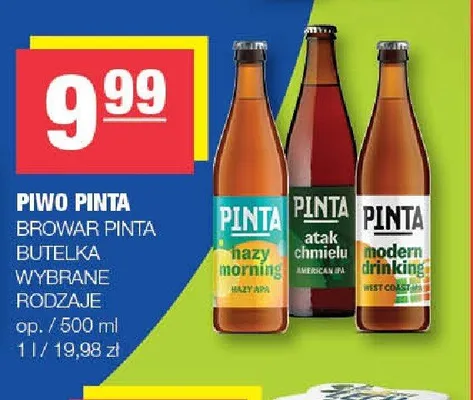 Piwo Pinta Atak Chmielu promocja w SPAR