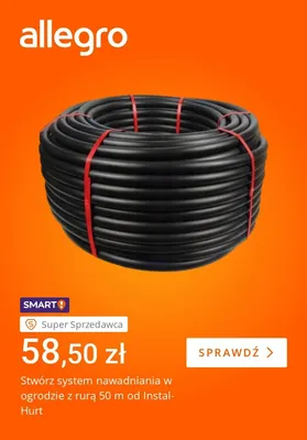 Rura do nawadniania Instal-Hurt 50m promocja w Allegro