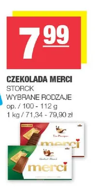 Czekolada Merci promocja w SPAR