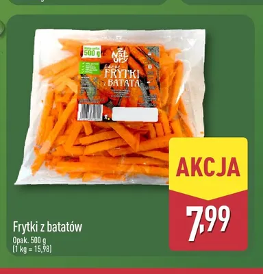 Frytki z batatów Z Natury promocja w Aldi