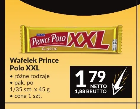 Wafelek Prince Polo XXL promocja w Makro