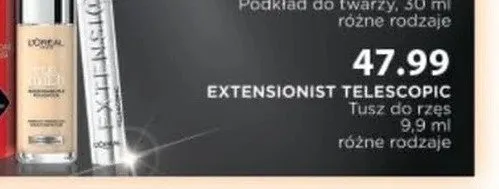 Tusz do rzęs L'Oreal Paris Extensionist Telescopic promocja w Drogerie Laboo