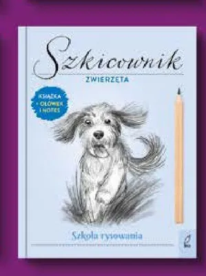 Książka Szkicownik Zwierzęta Szkoła rysowania promocja w Empik