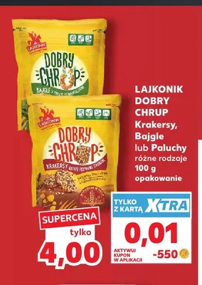 Bajgle Dobry Chrup Lajkonik promocja w Kaufland