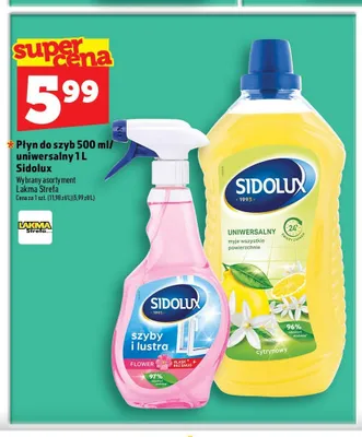 Płyn uniwersalny Sidolux promocja w TOPAZ